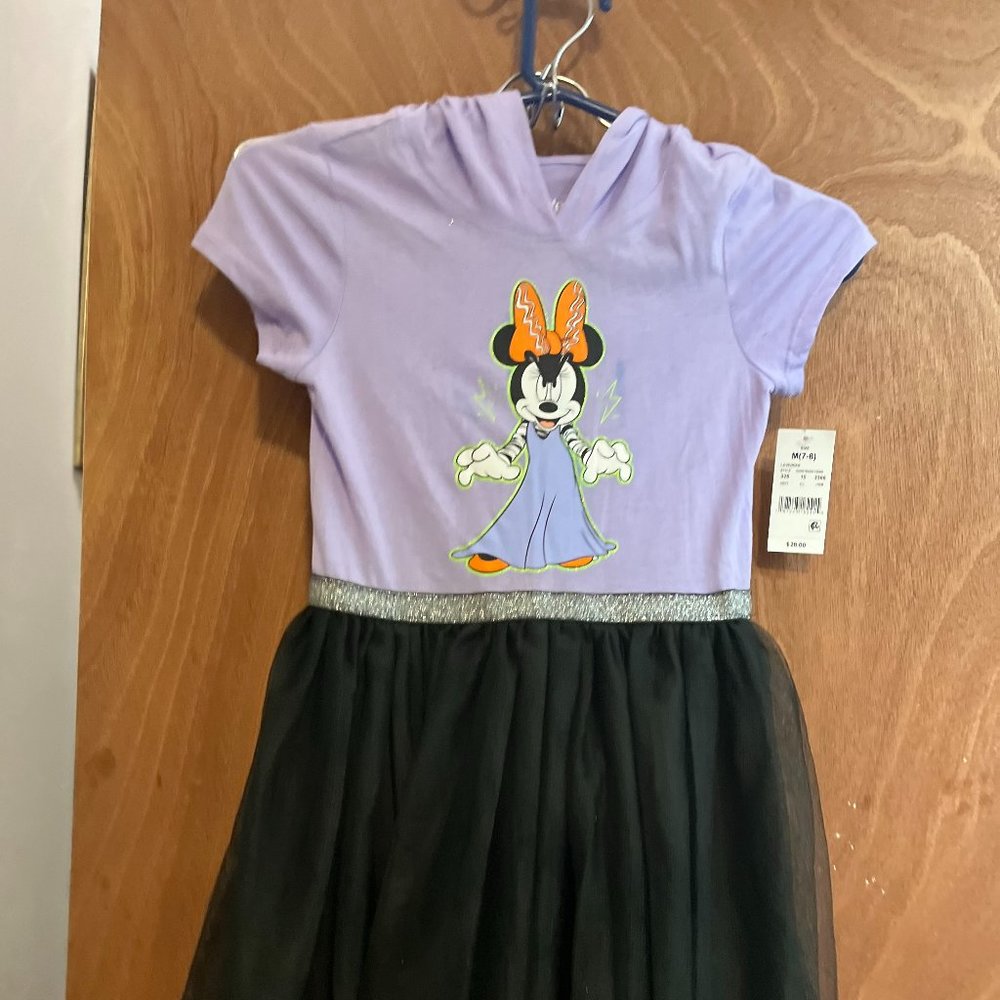 Minnie Mouse Halloween Dress size 7 / 8 NWT